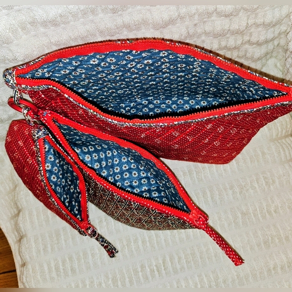 Vera Bradley 3 Pouch Organizer Set in Premium Cotton - Picture 5 of 7